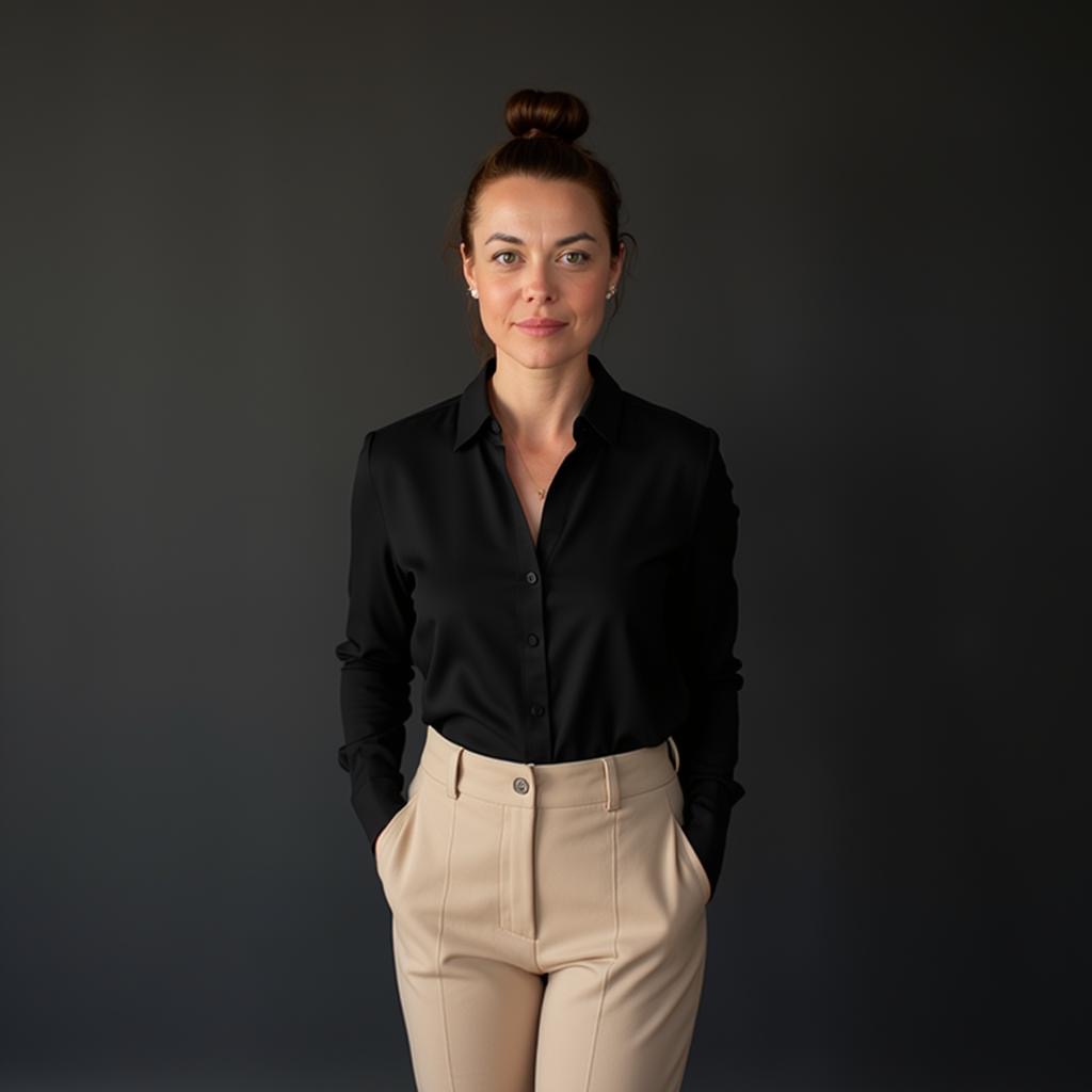 Photo of Emilie, founder of Lienzo